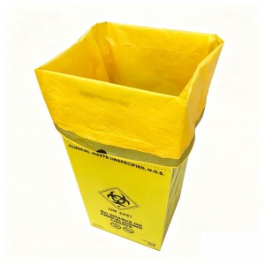 Clinical Waste Box Medical Waste Containers PHARMACEUTICAL waste Box Biohazard Medical Waste Disposal UN 3291 Approved 