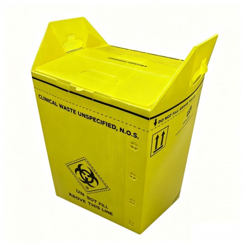 Clinical Waste Box Medical Waste Containers PHARMACEUTICAL waste Box Biohazard Medical Waste Disposal UN 3291 Approved