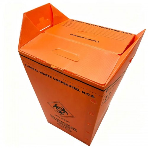 Clinical Waste Box Medical Waste Containers PHARMACEUTICAL waste Box Biohazard Medical Waste Disposal UN 3291 Approved
